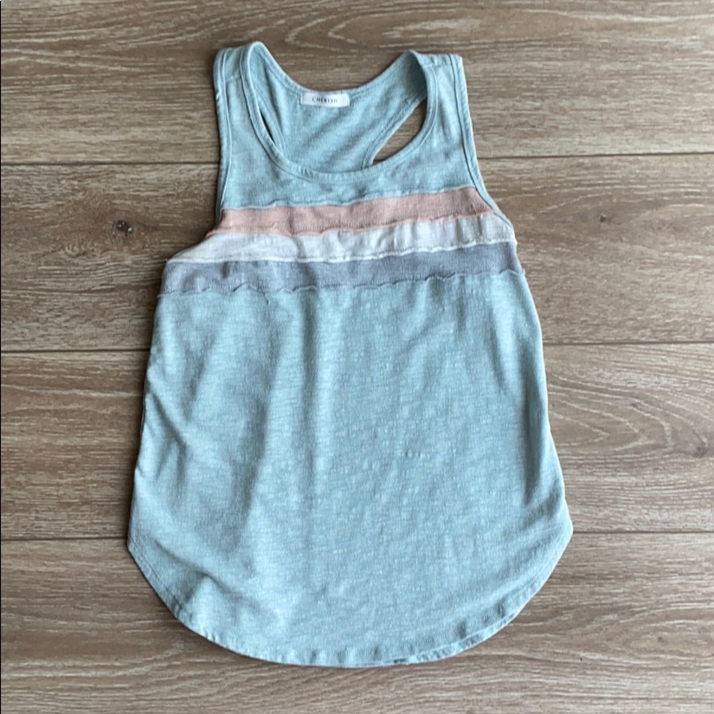 Cherish racerback tank